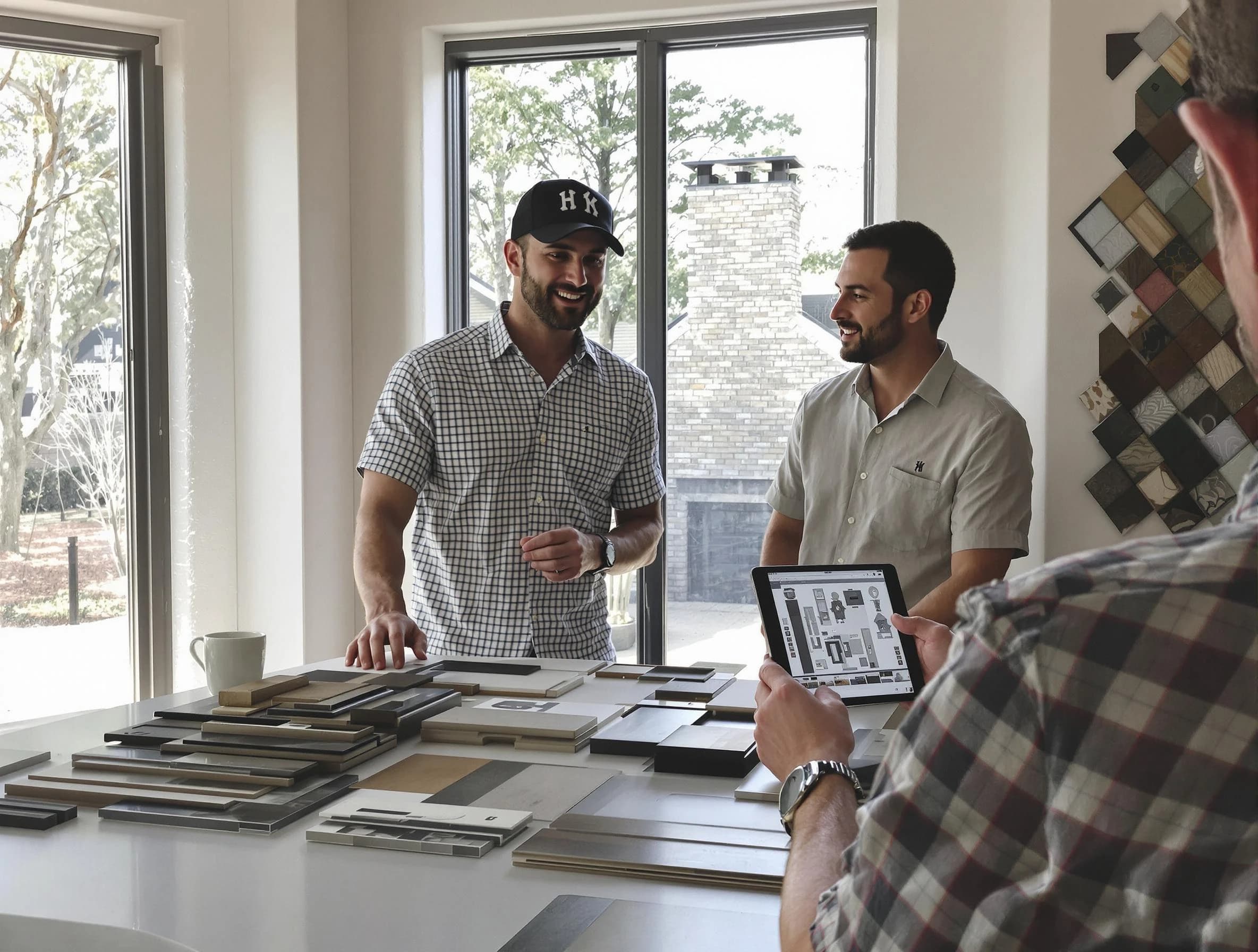 Calera Chimney Sweep remodeling a chimney and fireplace in Calera, AL