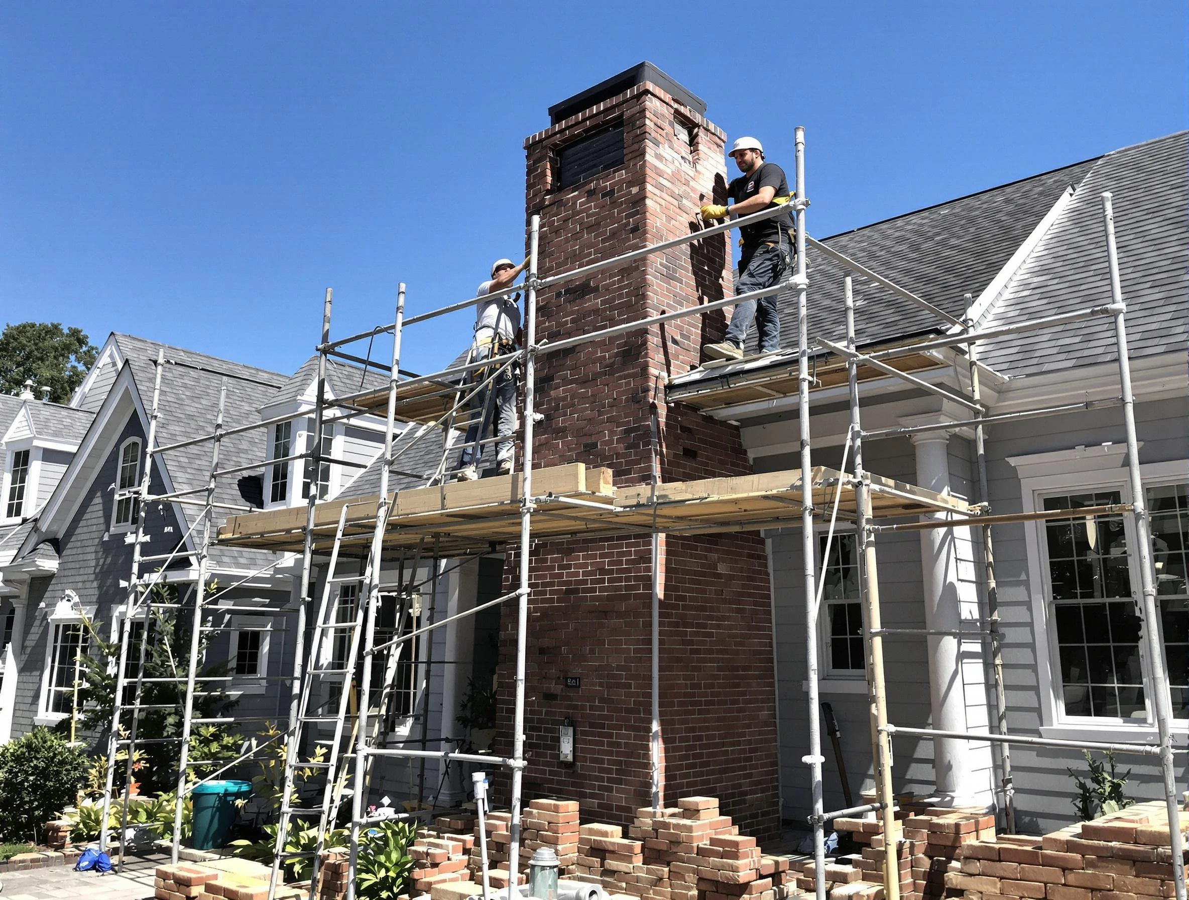 Chimney Rebuilding in Calera